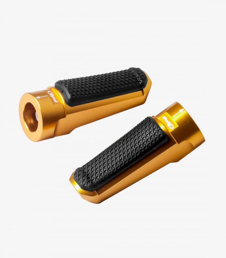 Puig gold Sport motorcycle footpegs 7318O