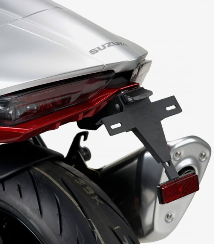 Portamatrículas Puig 20879N para Suzuki GSX-R1300 Hayabusa