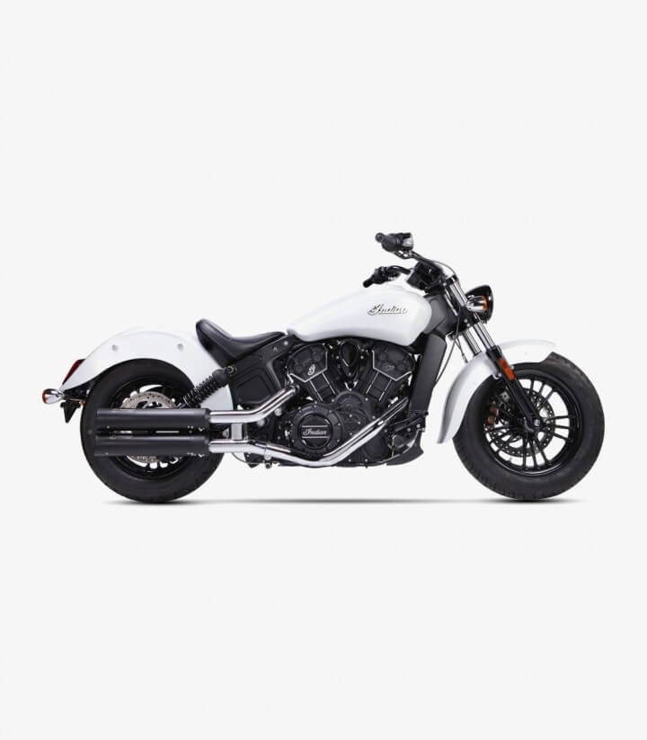 Ixil HC1-2B exhaust for Indian Scout 2015-21 color Black
