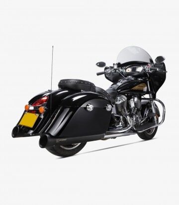 Escape Ixil HC2-1B para Indian Chief del 2015-20 color Negro