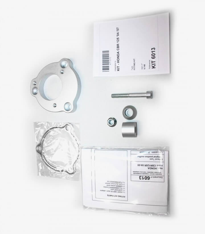 Escape Ixil SOVE para Honda CBR 125 R del 2004-10 color Acero