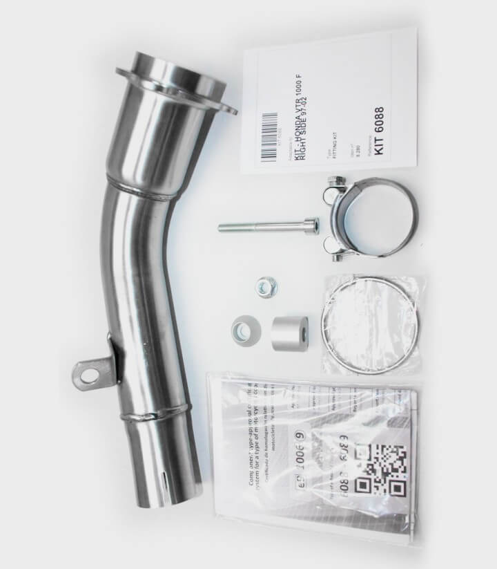 Ixil SOVE exhaust for Honda VTR 1000 F 1997-05 color Steel