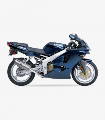 Ixil SOVE exhaust for Kawasaki ZX-6 R Ninja 1998-02 color Steel