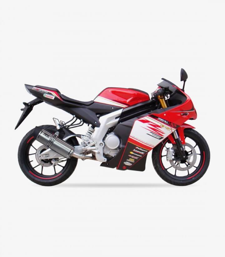 Escape Ixil SOVE para Rieju RS-3 125 color Acero