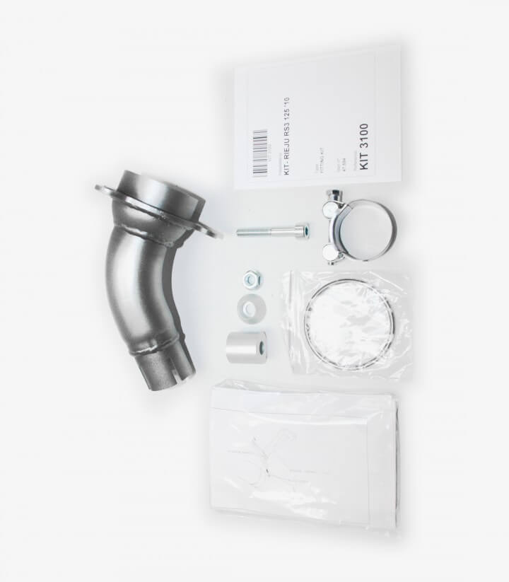 Escape Ixil SOVE para Rieju RS-3 125 color Acero