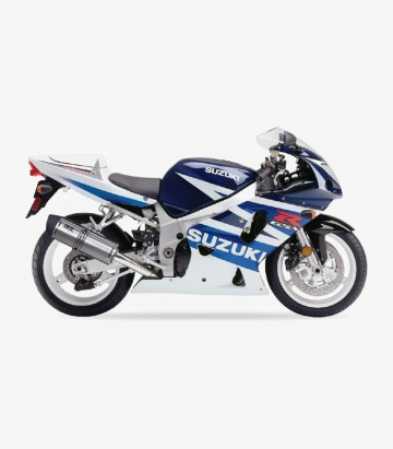 Escape Ixil SOVE para Suzuki GSX 600 2001-05 color Acero