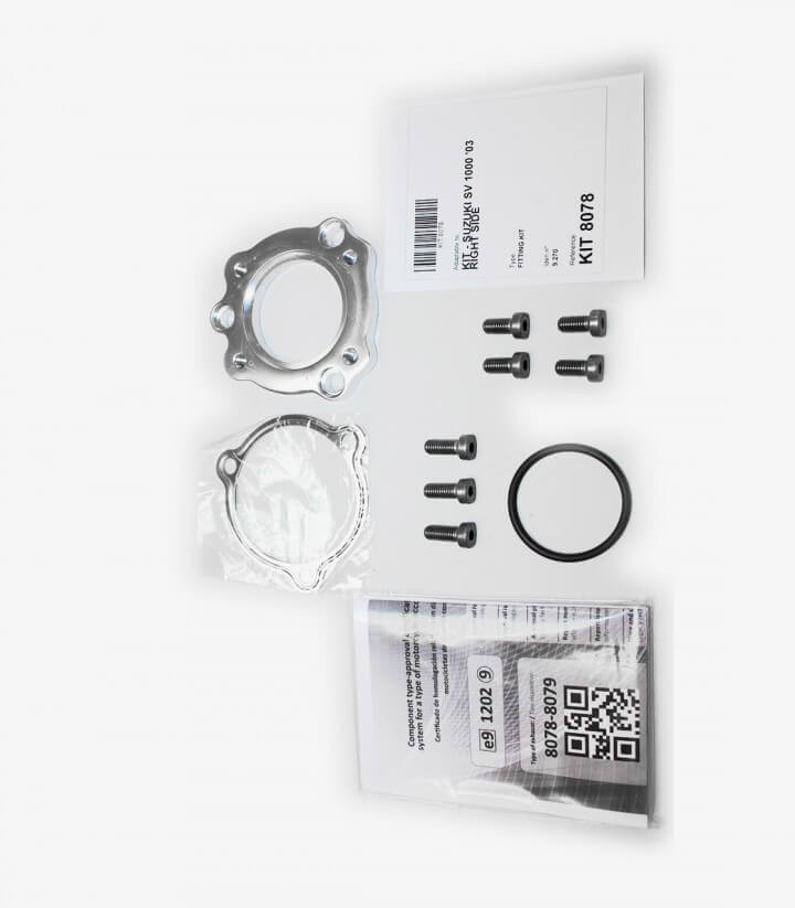 Escape Ixil SOVE para Suzuki SV1000S/N del 2003-05 color Acero