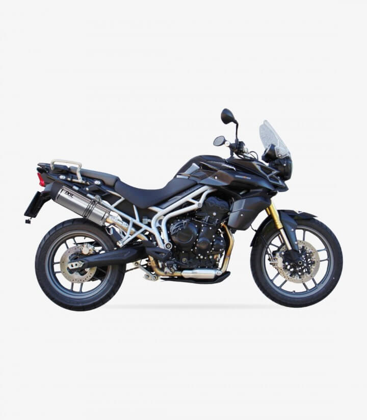 Escape Ixil SOVE para Triumph Tiger 800/XC del 2011-13 color Acero