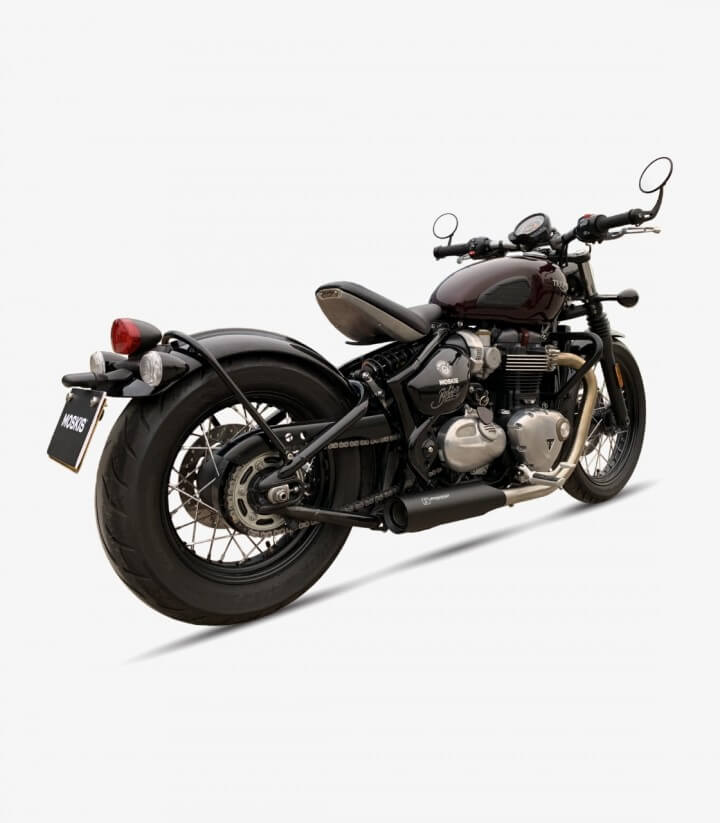 Escape Ixil HC1-3SB para Triumph Bobber 2017-22 color Negro