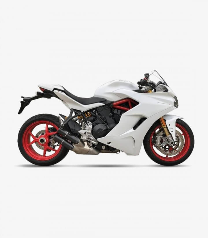 Ixil SX1 exhaust for Ducati 939 Supersport 2017-21 color Steel