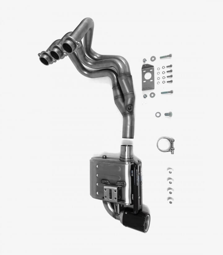 Ixil SX1 exhaust for Yamaha MT-09 2013-16 color Steel