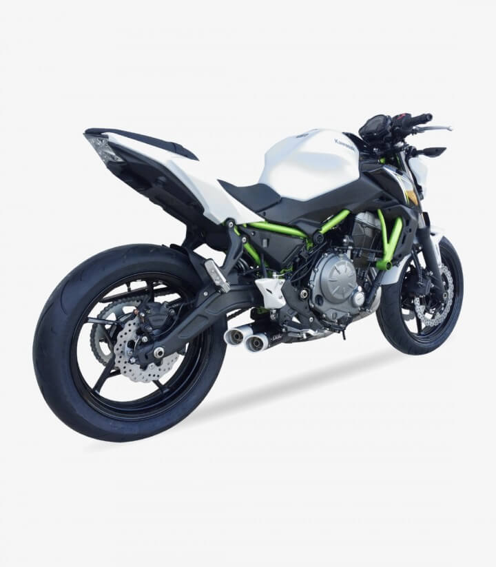 Ixil L3XB exhaust for Kawasaki Z650, Ninja 650 2017-19 color Black