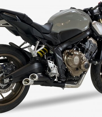 Escape Ixil L3XB para Honda CB 650 R (2021), CBR 650 R (2021) color Negro