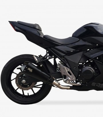 Escape Ixil RB para Suzuki DL 250 V-Strom (2017 - 2020), GSX-R 250 (2017 - 2020) color Negro