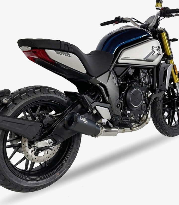 Escape Ixil RB para CFMOTO CL-X 700 (2021) color Negro