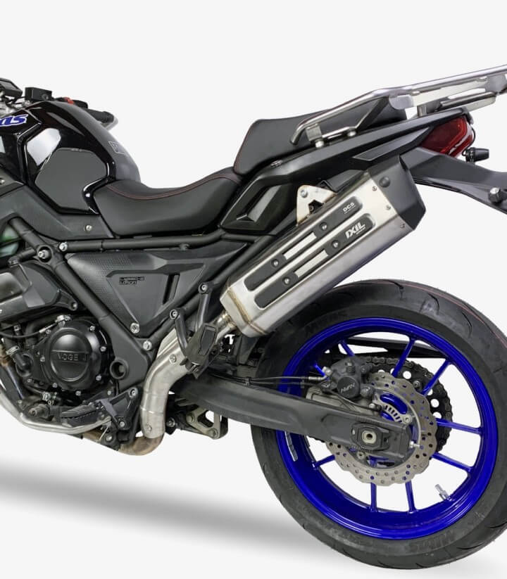 Ixil MXT exhaust for Voge 650 DS color Steel