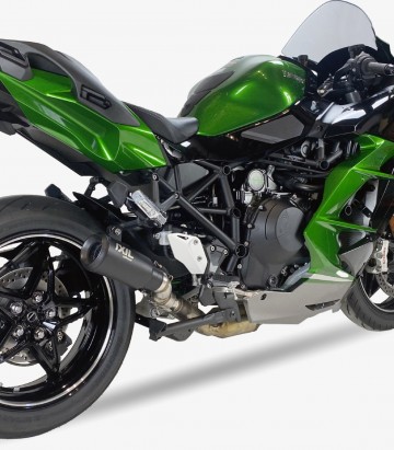 Escape Ixil RB para Kawasaki Ninja H2 SX / SX SE (2022) color Negro