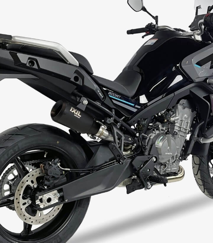 Escape Ixil RB para CFMOTO MT 800 (2021) color Negro