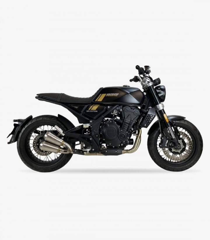 Escape Ironhead OVC13 para Brixton Crossfire 500 X color Acero