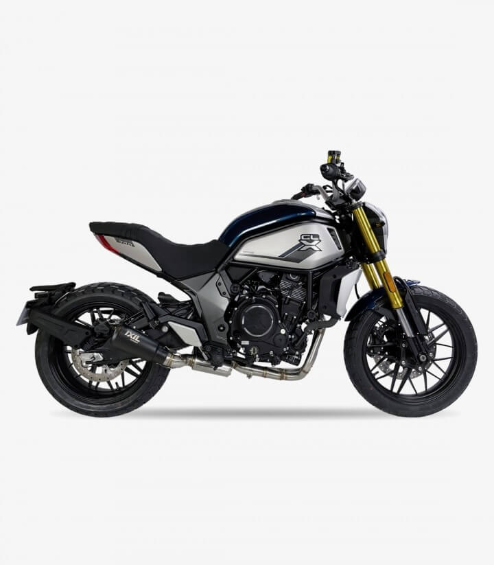 Escape Ixil RB para CFMOTO CL-X 700 (2021) color Negro
