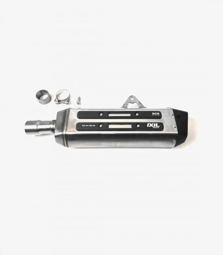 Ixil MXT exhaust for Voge 650 DS color Steel