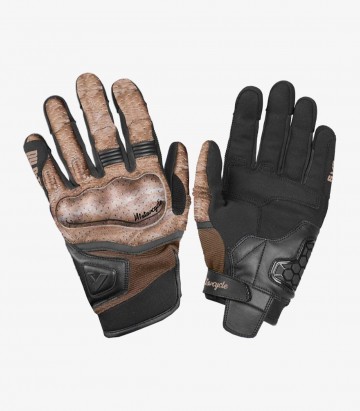 Guantes Tokio de By City de verano de hombre color marrón y negro