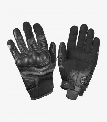 Guantes Tokio de By City de verano de hombre color negro
