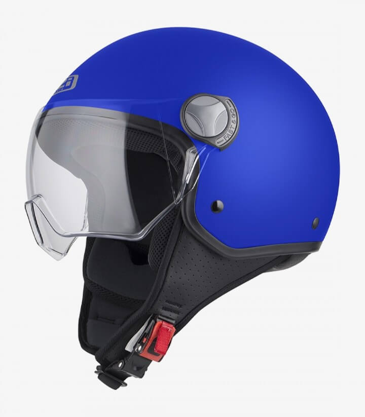 NZI Capital Vision Plus Matt blue Open Face Helmet 150320G446