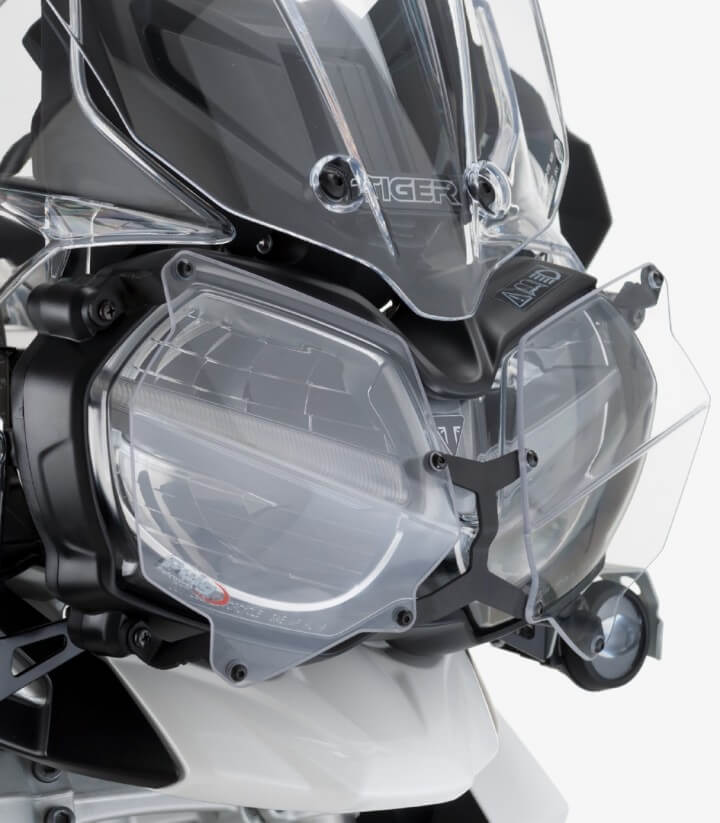 Headlight protector 8124W for Triumph TIGER 800 / Explorer by Puig