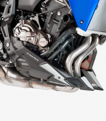 Puig Black motorcycle engine spoiler 7022J