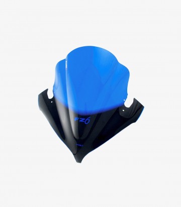 Yamaha FZ6 Fazer Puig Racing Blue Windshield 1646A
