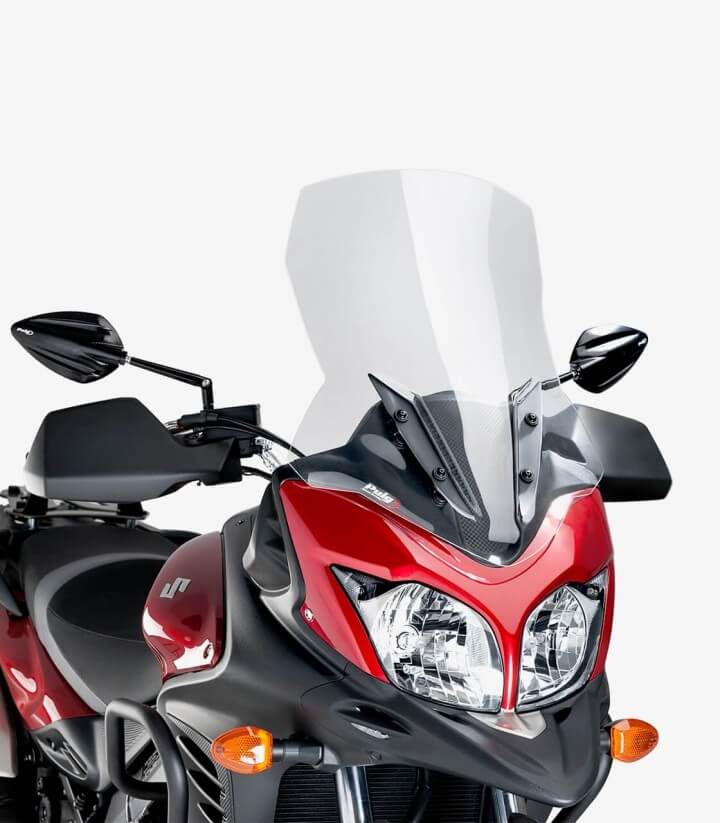 Suzuki DL650/XT V-Strom Puig Touring Transparent Windshield 5895W