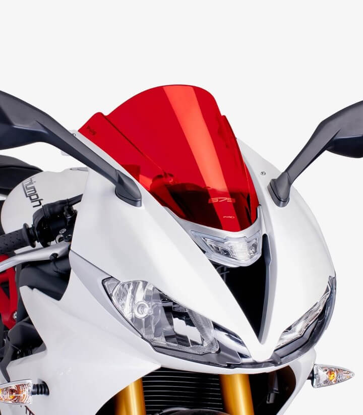 Cúpula Puig Racing Triumph Daytona 675/R Rojo 6498R