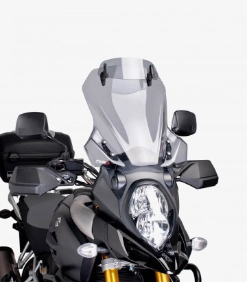 Cúpula Puig Touring con Visera Suzuki DL1000/XT V-Strom Ahumado 7230H