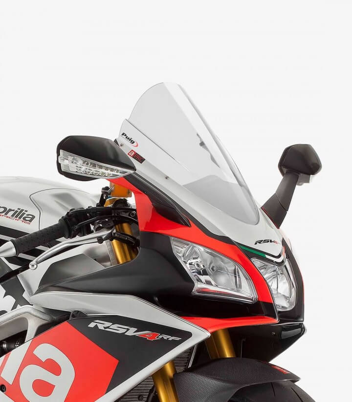 Aprilia RSV4 RF/RR Puig Racing Transparent Windshield 7614W