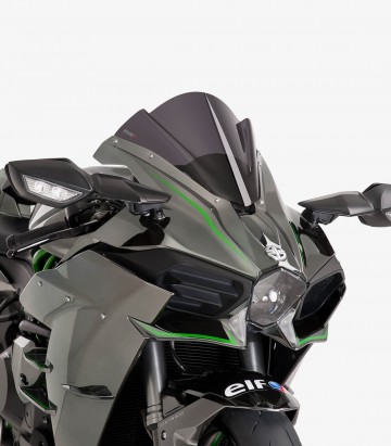 Cúpula Puig Racing Kawasaki Ninja H2/H2R Ahumado oscuro 7631F