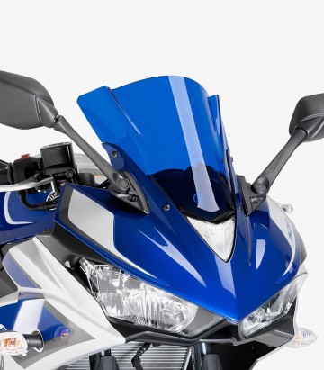 Cúpula Puig Racing Yamaha YZF-R3 Azul 7649A