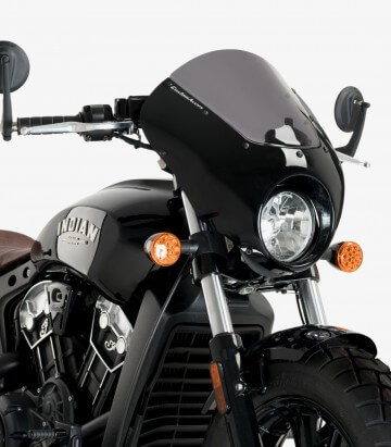 Semicarenado Puig Dark Night Indian Scout Bobber Ahumado Oscuro 21107F