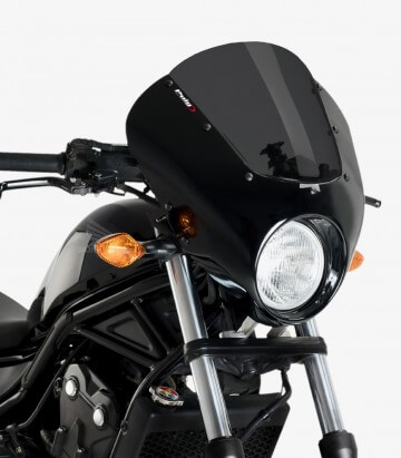 Semicarenado Puig Dark Night Honda CMX 500 Rebel Ahumado Oscuro 21100F