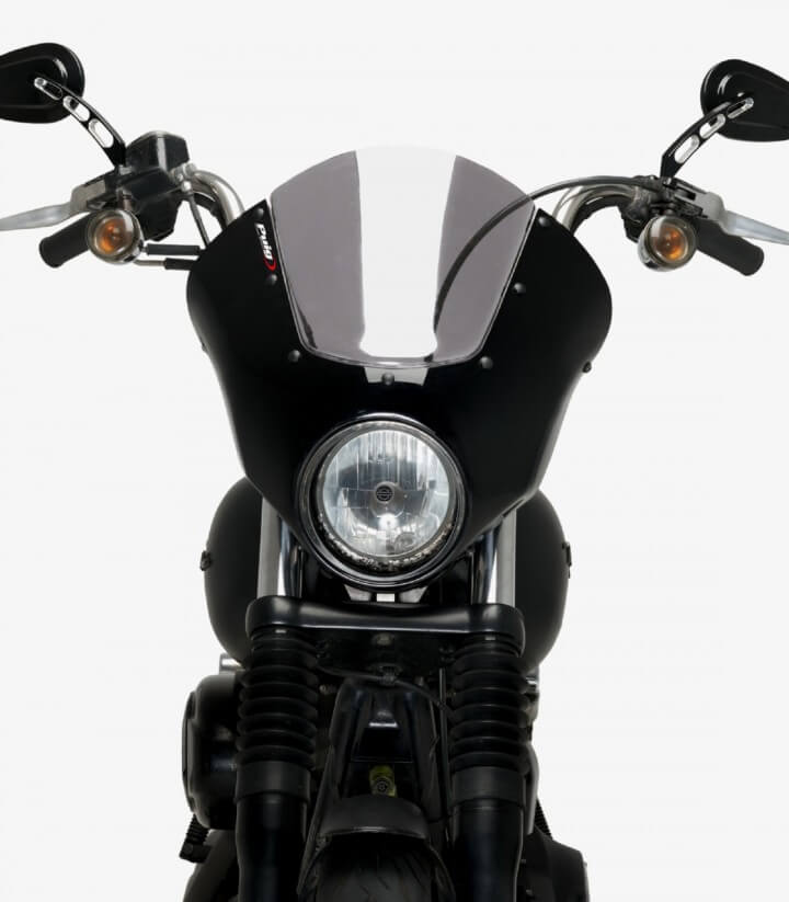 Semicarenado Puig Dark Night Harley Davidson Dyna Street Bob FXDB/I Ahumado 21095H