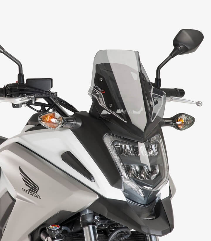 Honda NC750X Puig Racing Smoked Windshield 8909H