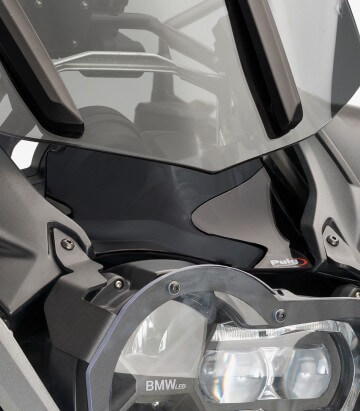 Visera sobre faro Puig Sport BMW R1200GS / Adventure Ahumado Oscuro 7550F