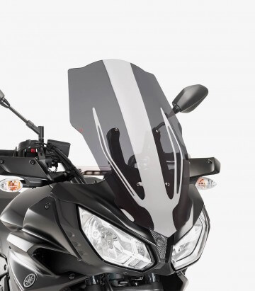 Cúpula Puig Touring Yamaha MT-07 Tracer Ahumado oscuro 9212F