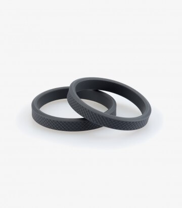Puig Grey rubber rims set 3667U for Vintage frame sliders