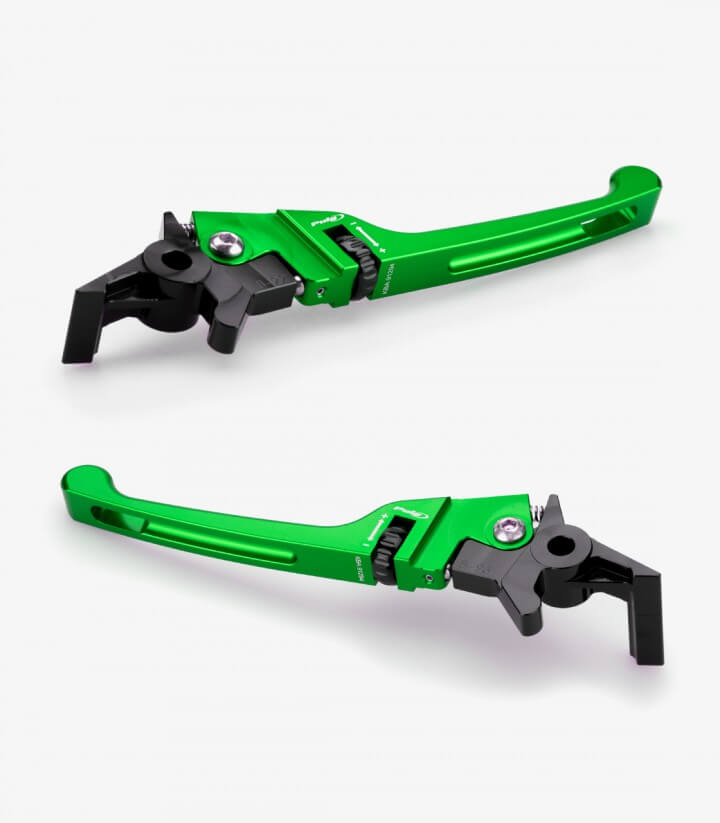 Manetas de Freno y Embrague Puig Scooter Verdes