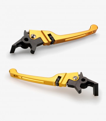Manetas de Freno y Embrague Puig Scooter Doradas