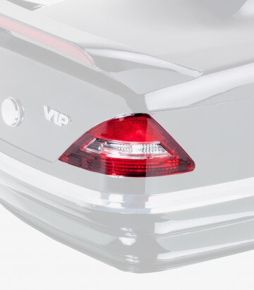 Red right rear lens from Customacces for Mercedes suitcase TD0004R