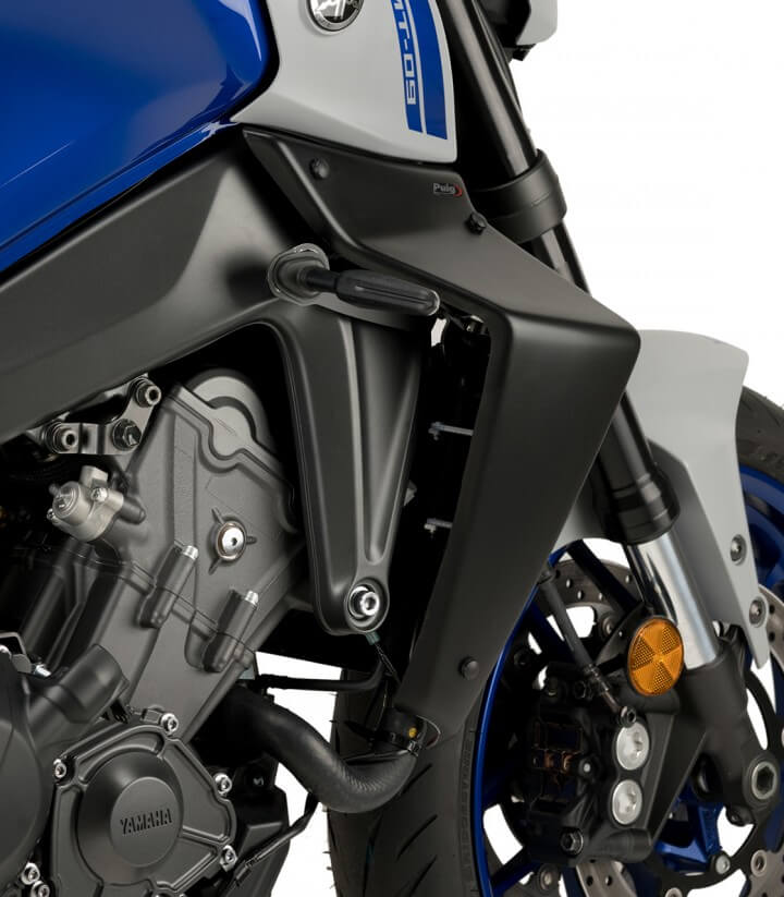 Puig Naked side winglets 20647N Yamaha MT-09 (21-23) Black 20647N