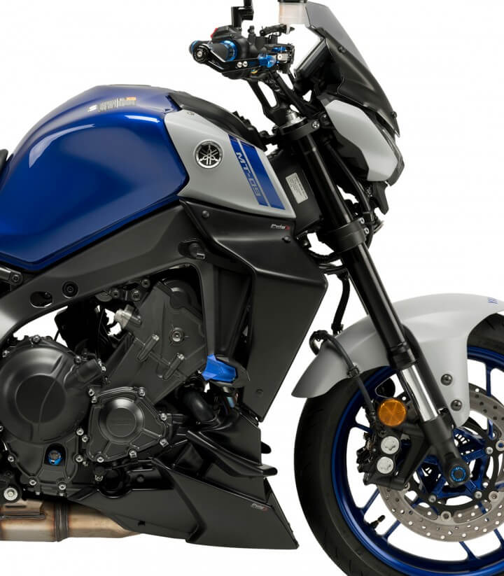 Puig Naked side winglets 20647N Yamaha MT-09 (21-23) Black 20647N