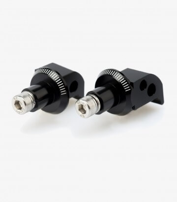 Juego de herrajes de estribera para Yamaha FZ8 / FZ8 FAZER / FAZER8 Puig 8183N para pasajero